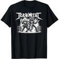 Trash Metal, Opossum Raccoon Metal Music Possum Rocker T-Shirt made in us Hoodie, Sweatshirt | CiraTrend.com