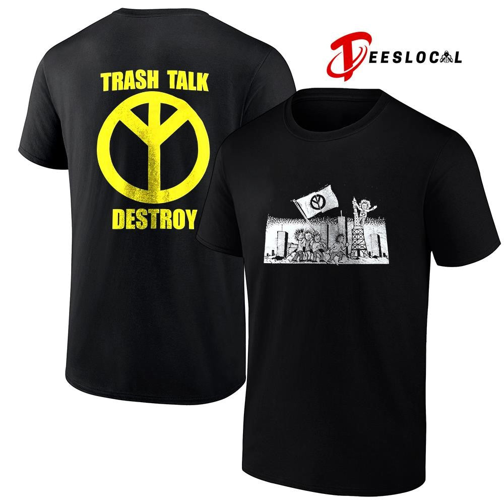 Trash Talk destroy logo shirt