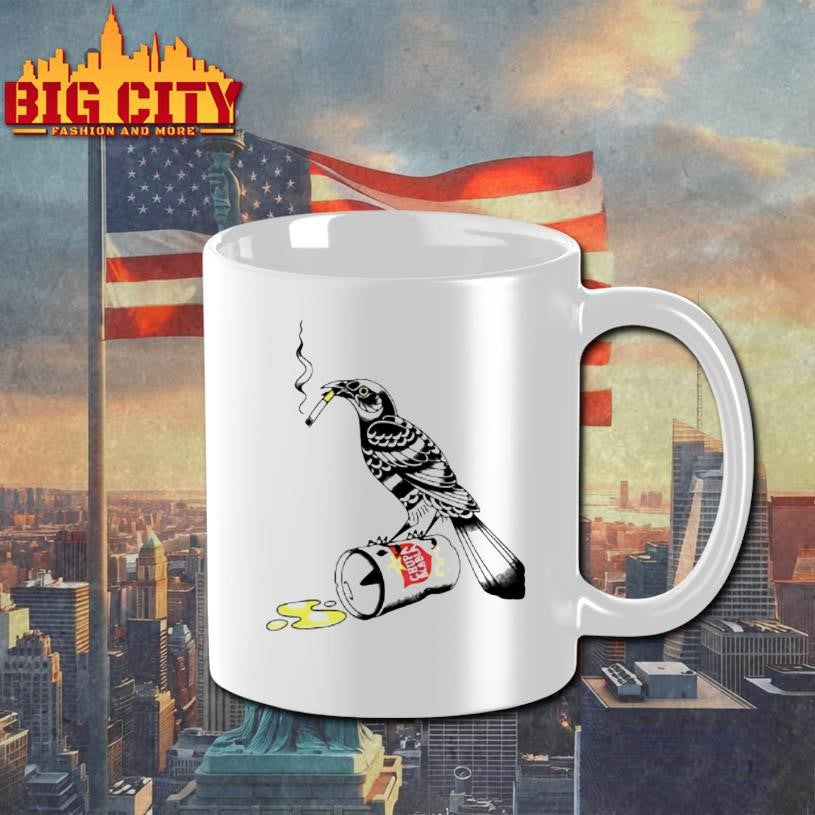 Trashy Grackle Smoking Grackle Bird Shirt