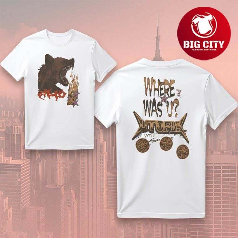 Travis Scott Asia Tour 2025 Two Sided Shirt