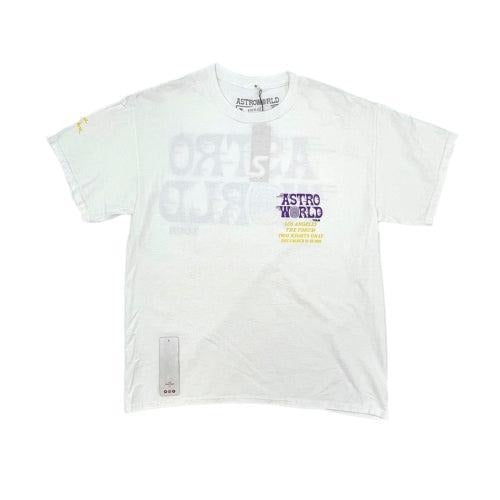Travis Scott Astroworld LA Exclusive White Tee (93665-125) Men's Size XL-3XL Hoodie, Sweatshirt | CiraTrend.com
