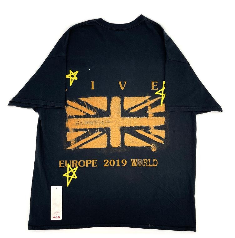 Travis Scott Black Union Jack Black Tee 93665-258 Men's Size S-XXL Hoodie, Sweatshirt | CiraTrend.com