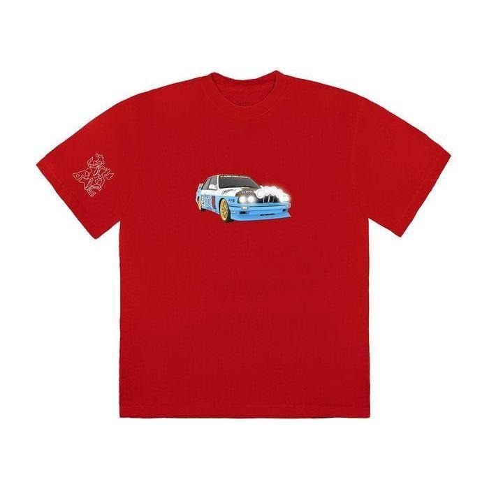 Travis Scott JACKBOYS Vehicle T-Shirt Red Hoodie, Sweatshirt | CiraTrend.com