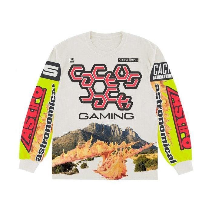 Travis Scott The Scotts CJ Gaming Long Sleeve Tee (CJFN-LS47) Men's Size S-2XL Hoodie, Sweatshirt | CiraTrend.com