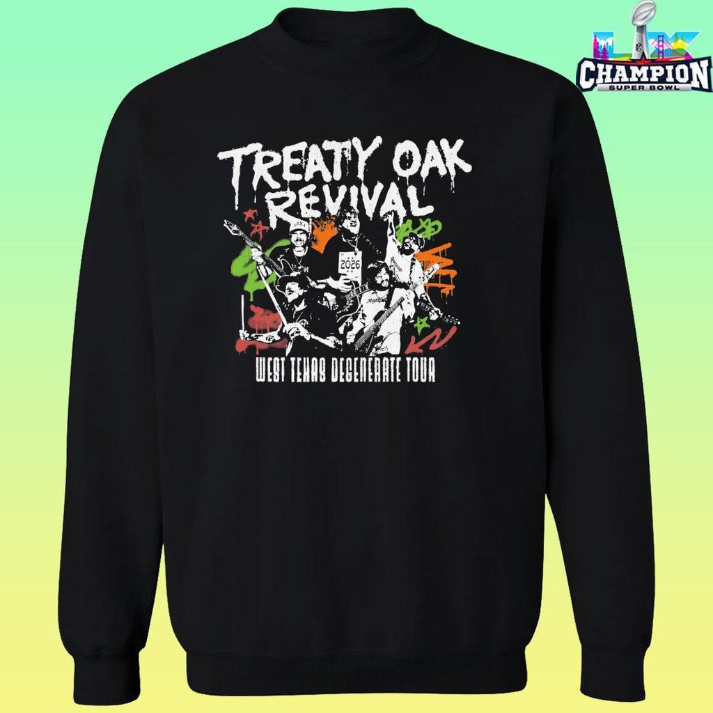 Treaty Oak Revival 2026 Tour April May Shirt