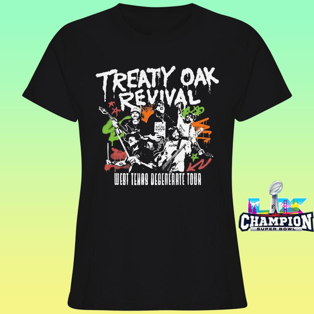 Treaty Oak Revival 2026 Tour April May Shirt