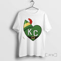 Trending Cheerful Elf Kc Heart T-Shirts, Hoodie, Sweatshirt | CiraTrend.com