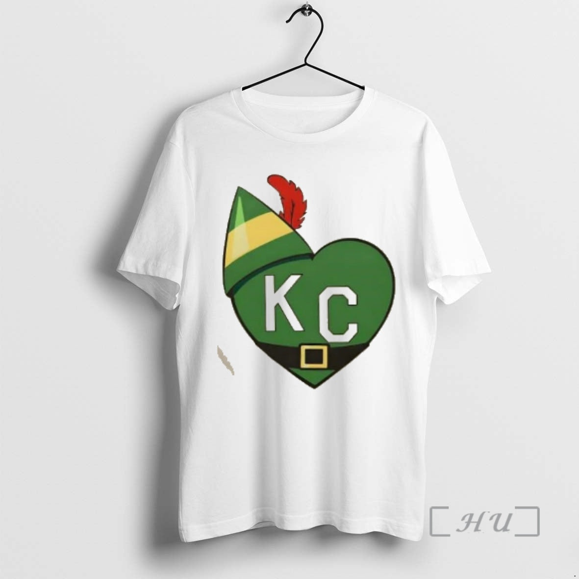 Trending Cheerful Elf Kc Heart T-Shirts, Hoodie, Sweatshirt | CiraTrend.com