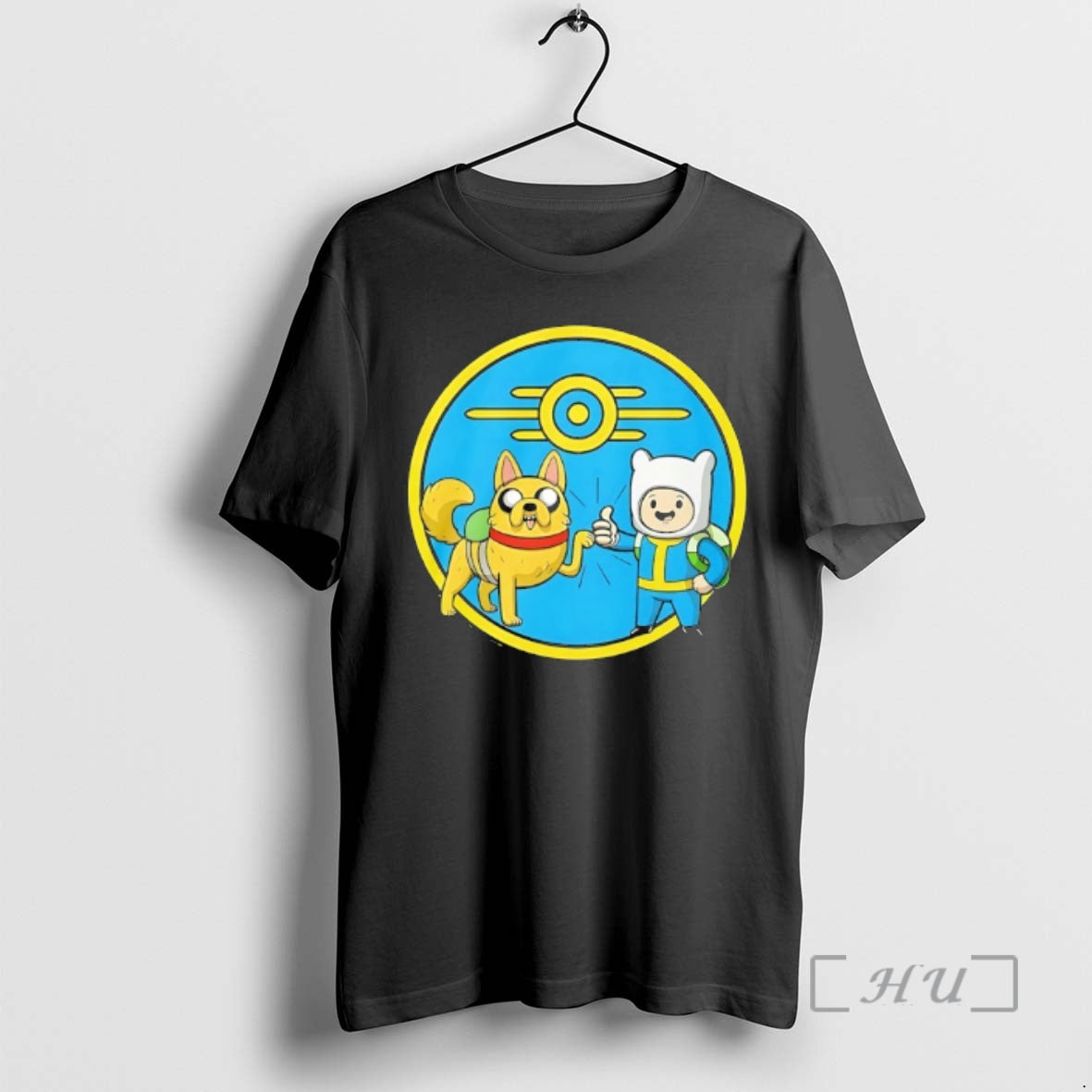 Trending Finn And Jake Fallout Adventure Time Wasteland Time Logo T-Shirts, Hoodie, Sweatshirt | CiraTrend.com
