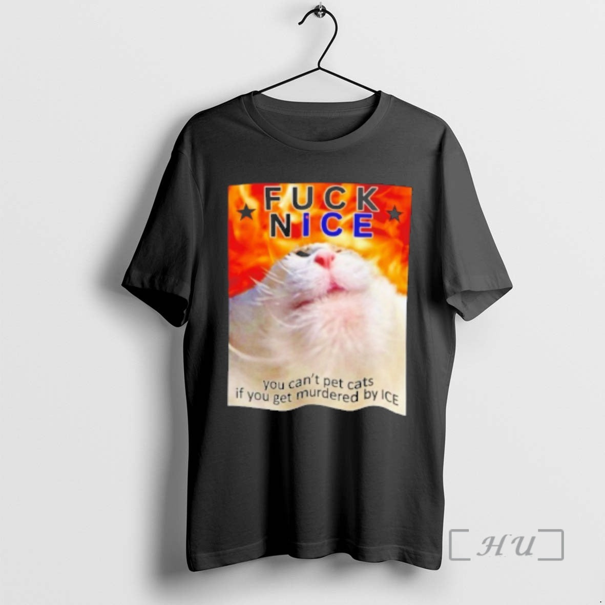 Trending Fuck Nice You Cant Pet Cats If You Get Murdered By Ice Premium T-Shirts, Hoodie, Sweatshirt | CiraTrend.com