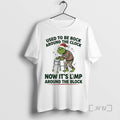 Trending Grinch Used To Be Rock Around The Clock Now Its Limp Around The Block T-Shirts, Hoodie, Sweatshirt | CiraTrend.com