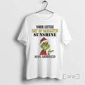 Trending Grinch Your Little Ray Of Sarcastic Sunshine Has Arrived T-Shirts, Hoodie, Sweatshirt | CiraTrend.com