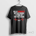 Trending Hello Darkness My Old Friend I Stood Up Too Fast Again Pots Premium T-Shirts, Hoodie, Sweatshirt | CiraTrend.com