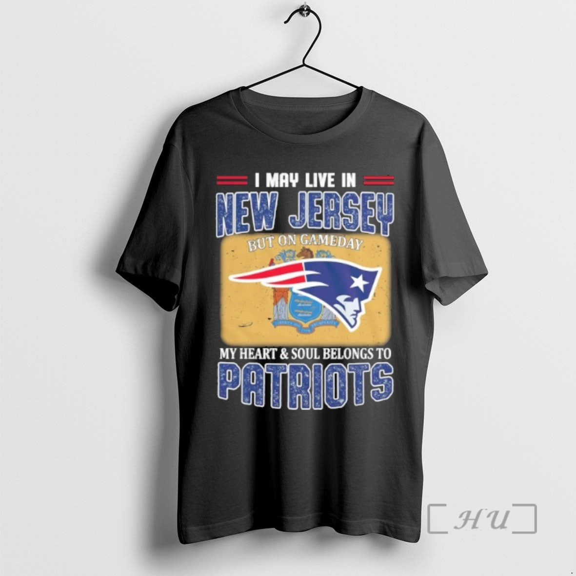 Trending I May Live In New Jersey But On Gameday My Heart Soul Belongs To T-Shirts, Hoodie, Sweatshirt | CiraTrend.com