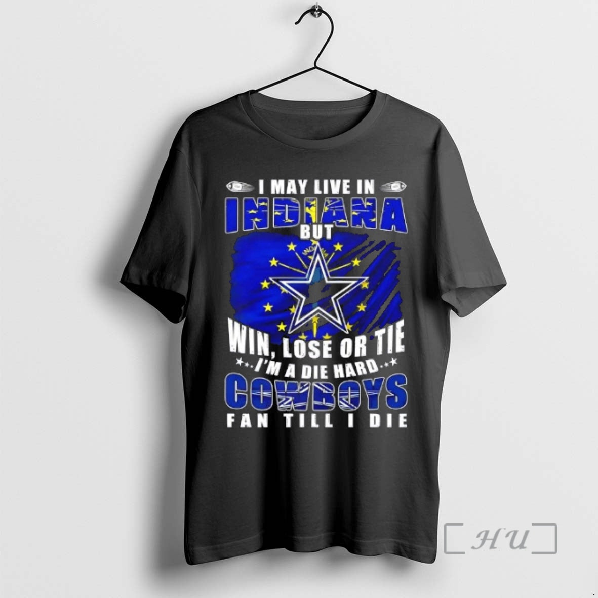 Trending I May Live In Indiana But Win Lose Or Tie Im A Die Hard T-Shirts, Hoodie, Sweatshirt | CiraTrend.com