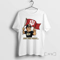 Trending Iu Football Just For Today Purdue Pete With Flag T-Shirts, Hoodie, Sweatshirt | CiraTrend.com