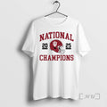 Trending Indiana Football Won The 2025 Cfp National Champions Helmet T-Shirts, Hoodie, Sweatshirt | CiraTrend.com