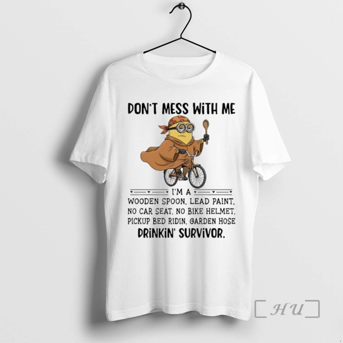 Trending Minion Dont Mess With Me Im A Wooden Spoon Lead Paint No Car Seat T-Shirts, Hoodie, Sweatshirt | CiraTrend.com