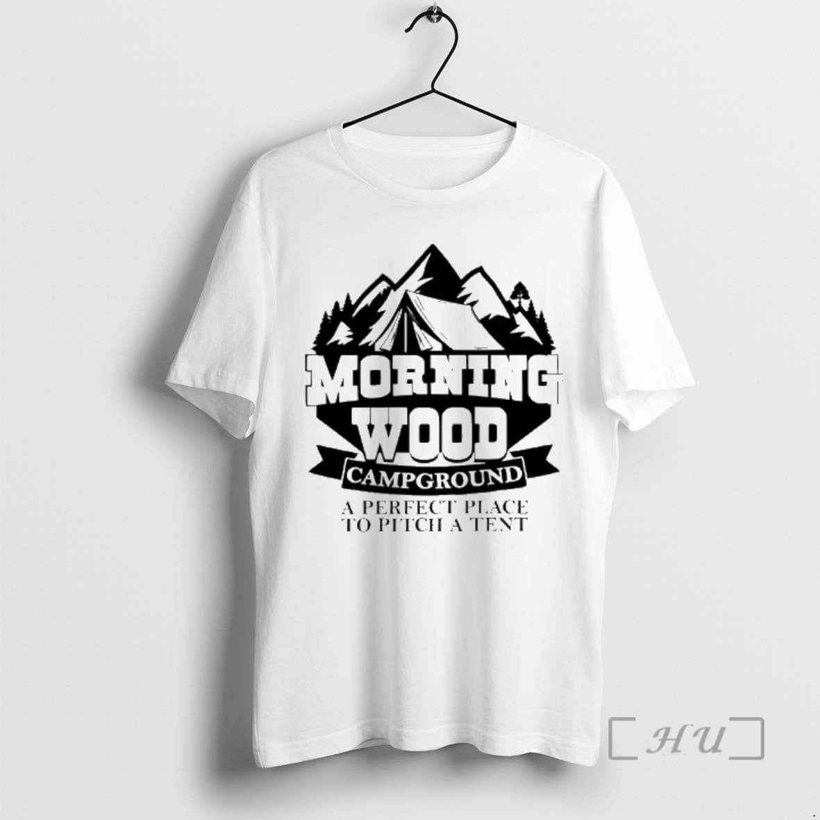 Trending Morning Wood Campground A Perfect Place To Pitch A Tent Premium T Shirts Sweater Hoodie, Sweatshirt | CiraTrend.com