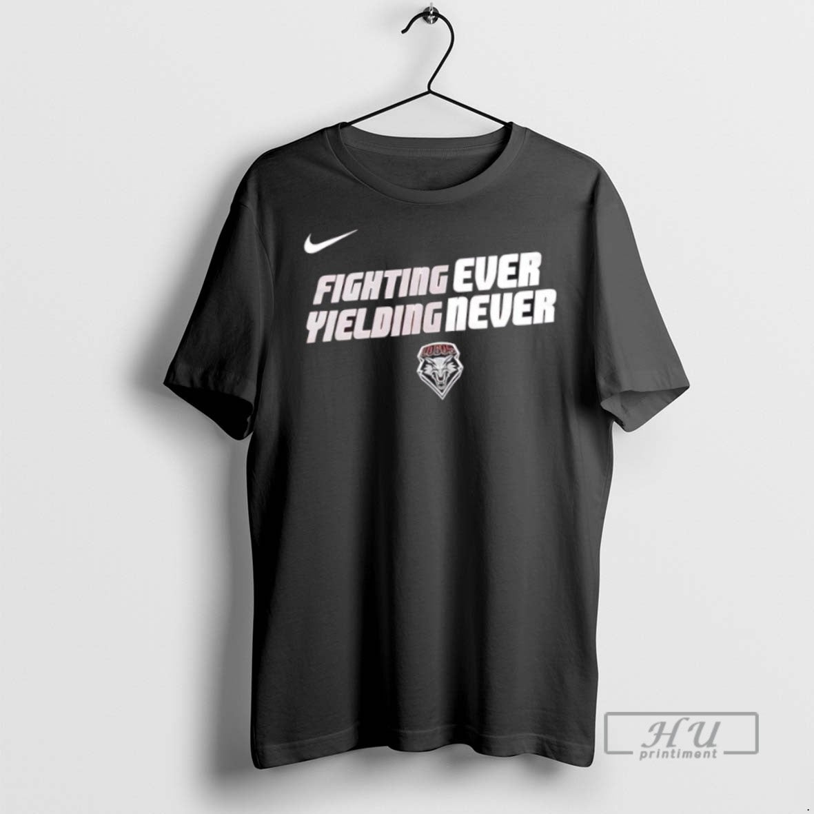 Trending Officials 2025 New Mexico Lobos Fighting Ever Yielding Never 2 Sided T Shirt