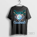 Trending Officials 2025 Postseason Seattle Mariners Al West Champions T Shirt