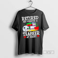 Trending Officials Retired But Forever A Teacher At Heart Dallas Cowboys Football T Shirt