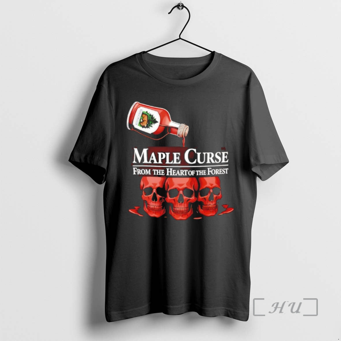 Trending Skulls Maple Curse From The Heart Of The Forest Graphic Premium T Shirts Sweater Hoodie, Sweatshirt | CiraTrend.com
