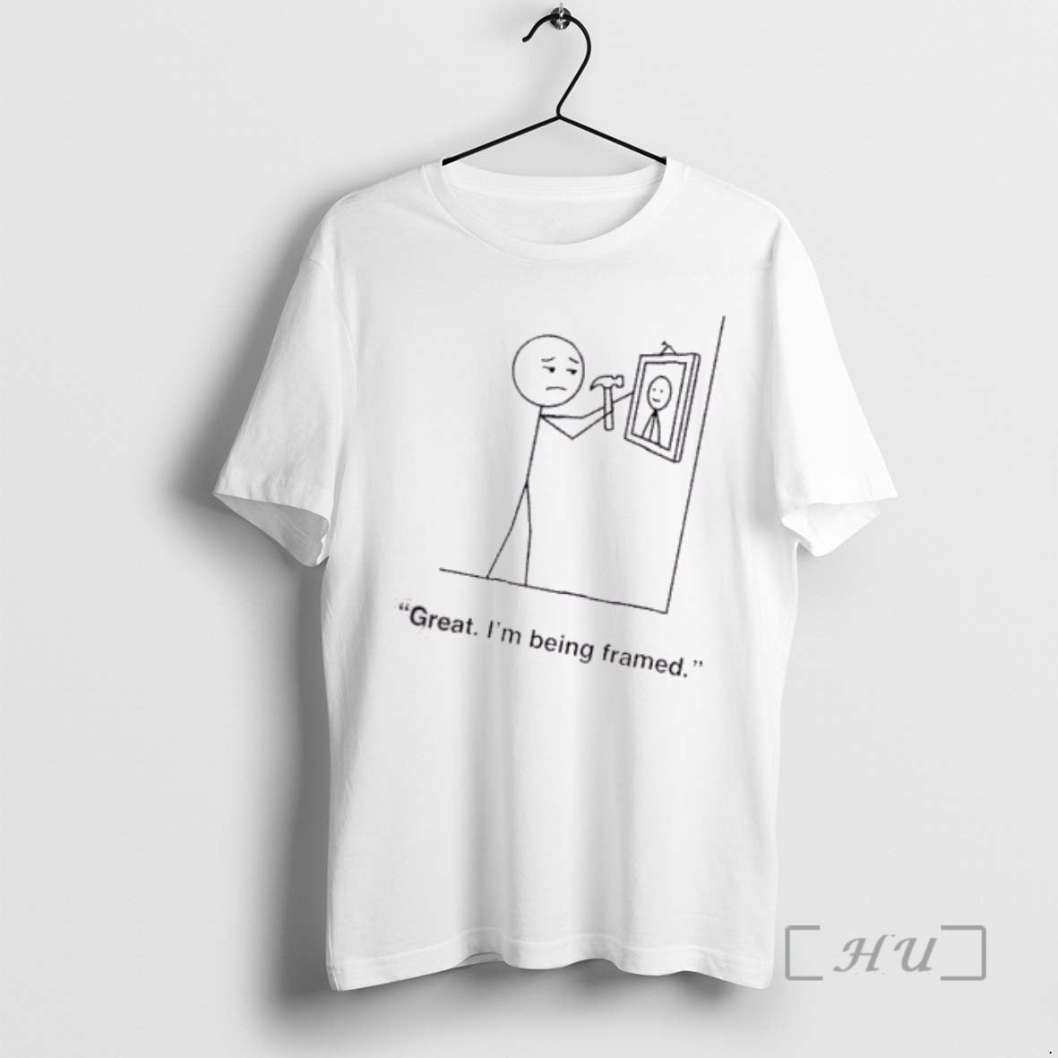 Trending Stickman Great Im Being Framed T-Shirts, Hoodie, Sweatshirt | CiraTrend.com