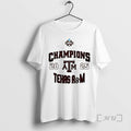 Trending Texas Am Aggies 2025 Ncaa Womens Volleyball National Champions Classic Premium T Shirts Sweater Hoodie, Sweatshirt