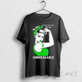 Trending Traumatic Brain Injury Warrior Unbreakable Black T-Shirts, Hoodie, Sweatshirt | CiraTrend.com