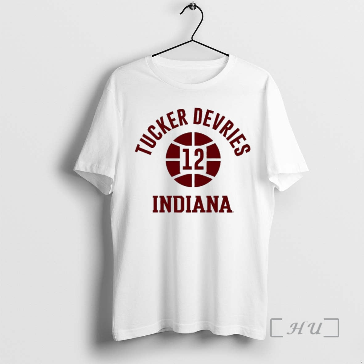 Trending Tucker Devries Name Number Ball Indiana Basketball T-Shirts, Hoodie, Sweatshirt | CiraTrend.com