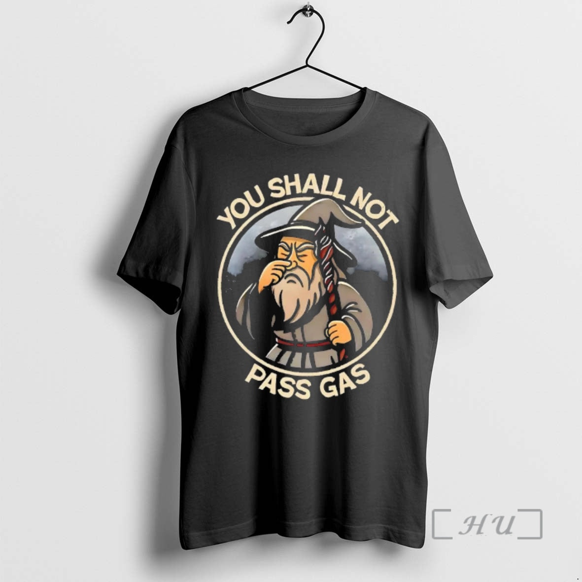 Trending Wizard You Shall Not Pass Gas Cartoon T-Shirts, Hoodie, Sweatshirt | CiraTrend.com