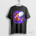 Trending Yearning Snails In Space Moon Graphic T-Shirts, Hoodie, Sweatshirt | CiraTrend.com