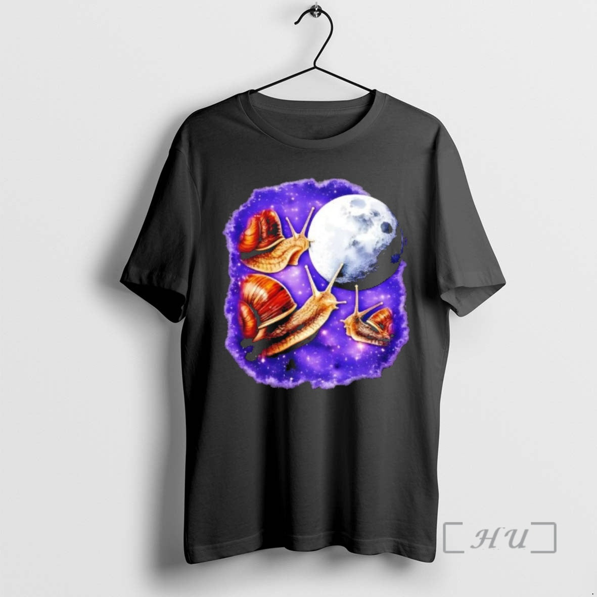 Trending Yearning Snails In Space Moon Graphic T-Shirts, Hoodie, Sweatshirt | CiraTrend.com