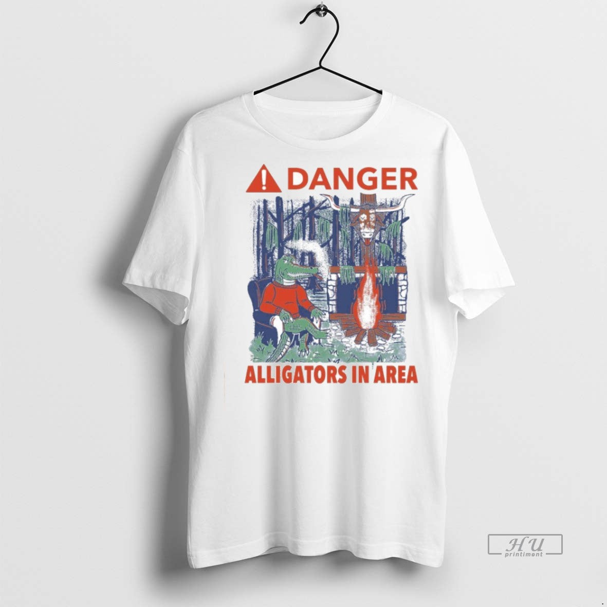 Trending Danger Alligators In Area Tee Shirt Sweater