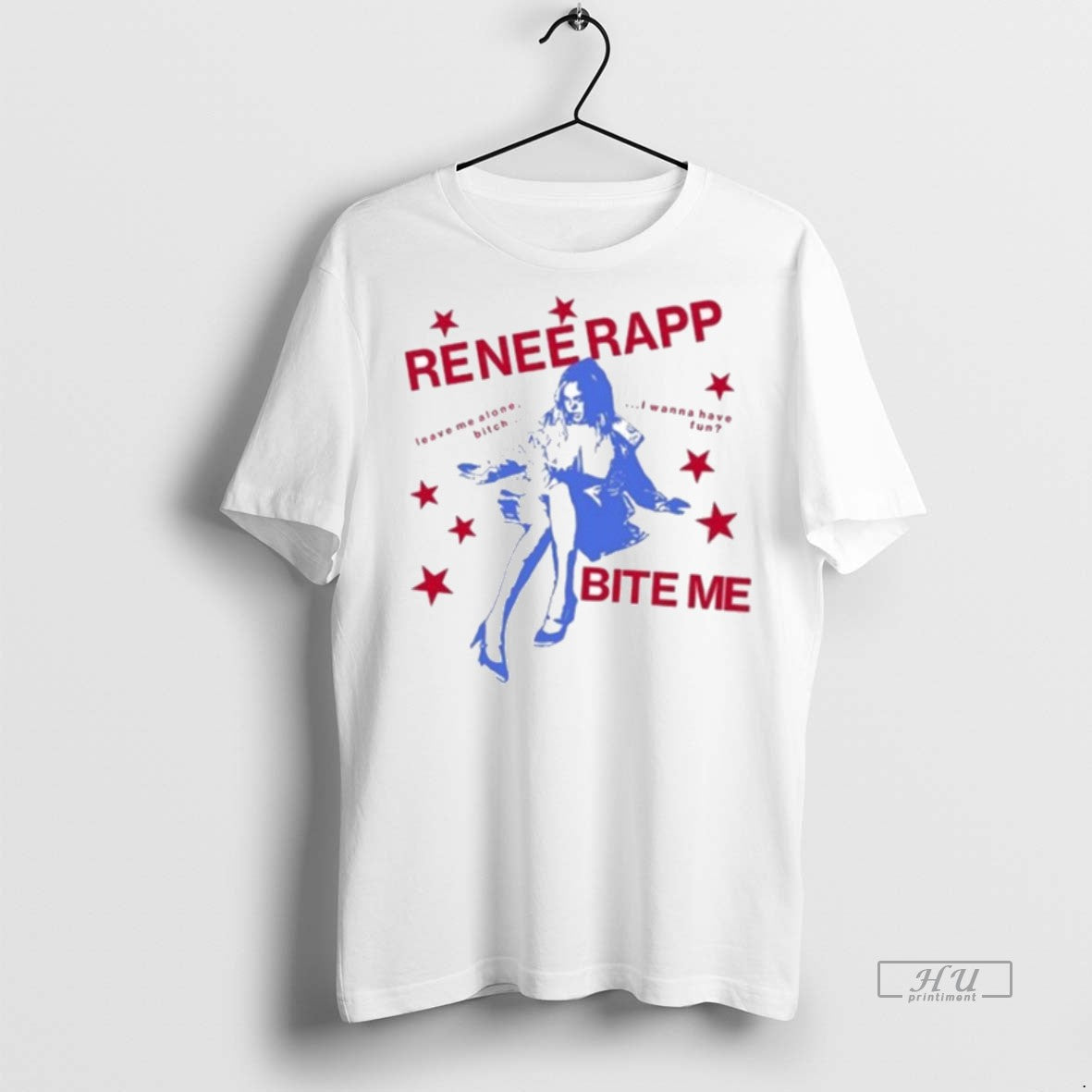 Trending Renee Rapp Bite Me Pink Tour Tee Shirt Sweater