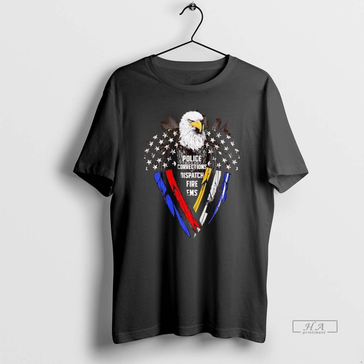 Trendy Bald Eagle Wings Of Heroes Police Corrections Dispatch Fire Ems