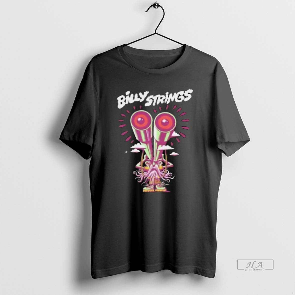 Trendy Billy Strings Fall Europe Tour 2025 Exclusive Artwork By Maarten Donders Long Sleve Tee