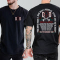 Trendy Dad Rock Shirt, Daddy Tour Shirt, Funny Fatherhood Shirt, Fathers Day Gift, Cool Trendy Dad Gifts, Dad T-Shirt...