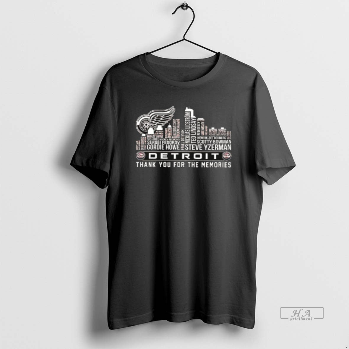 Trendy Detroit Red Wings Thank You For The Memories Skyline Players Ceramic Ceramic And Classic
