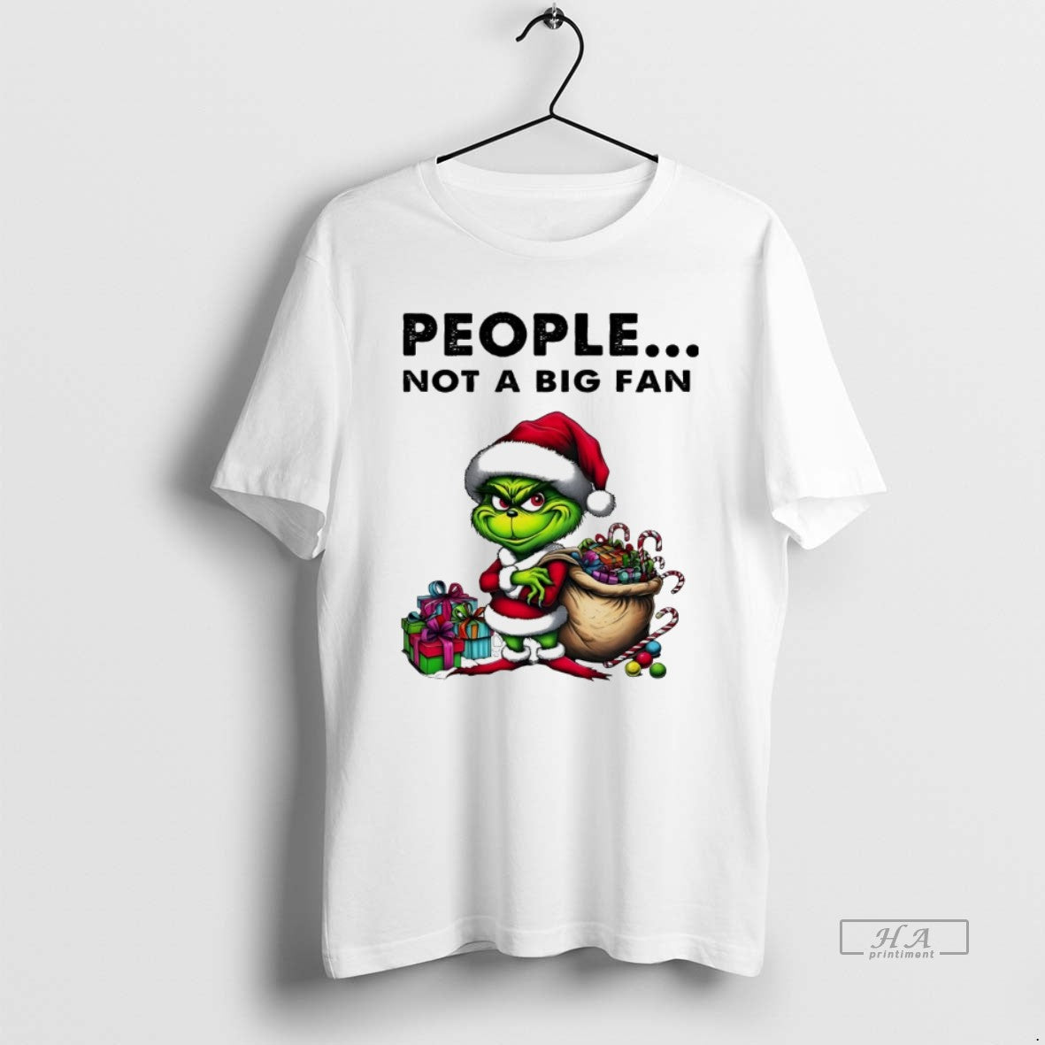 Trendy Grinch People Not A Big Fan Christmas White