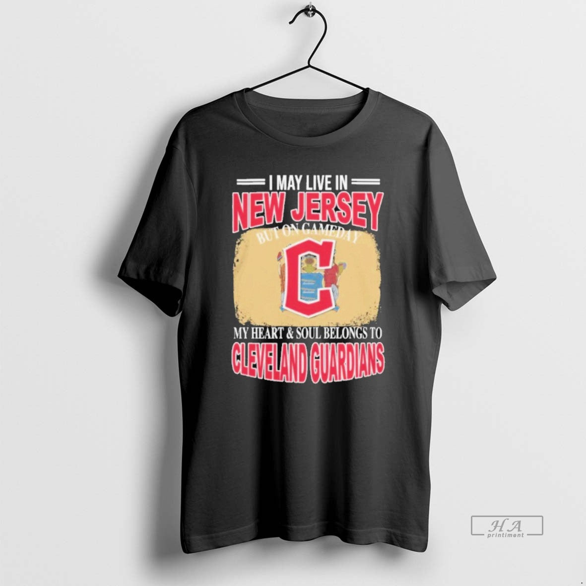 Trendy I May Live In New Jersey But On Gameday My Heart Soul Belongs To