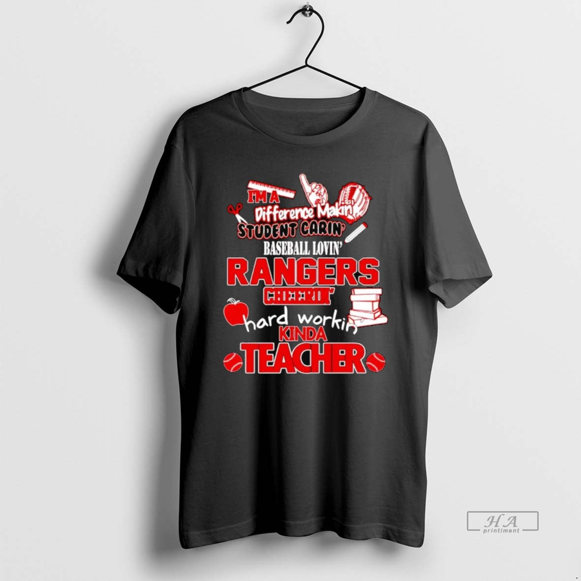 Trendy Im A Difference Making Student Caring Baseball Loving Texas Rangers