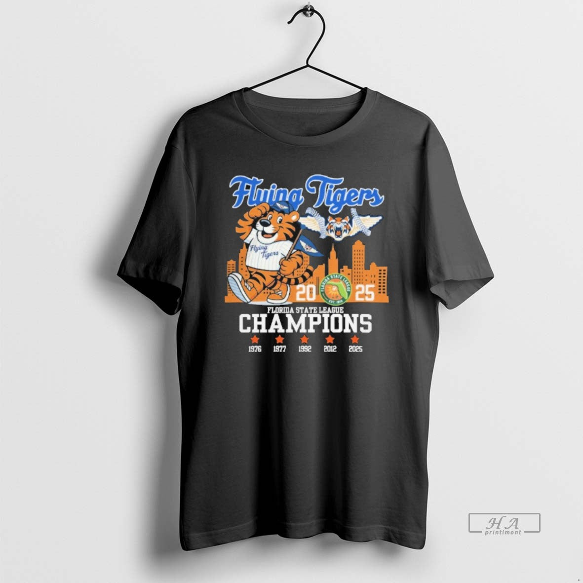 Trendy Lakeland Flying Tigers Mascot 2025 Florida State League 5 Time Champions