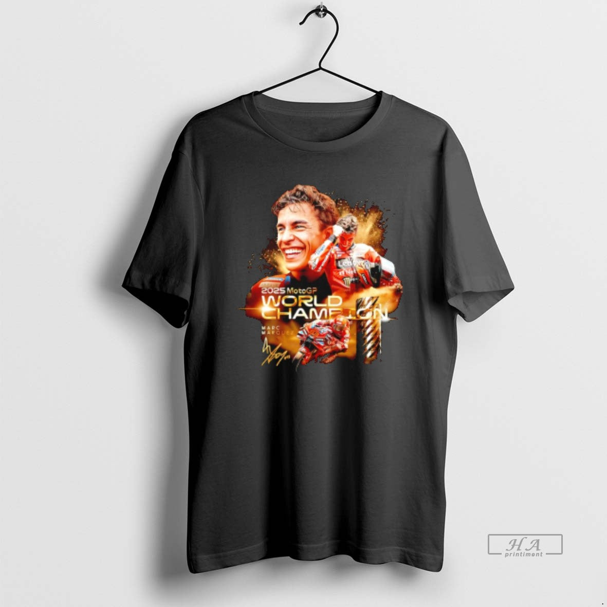 Trendy Marc Marquez Win Motogp World Champion 2025 Signature