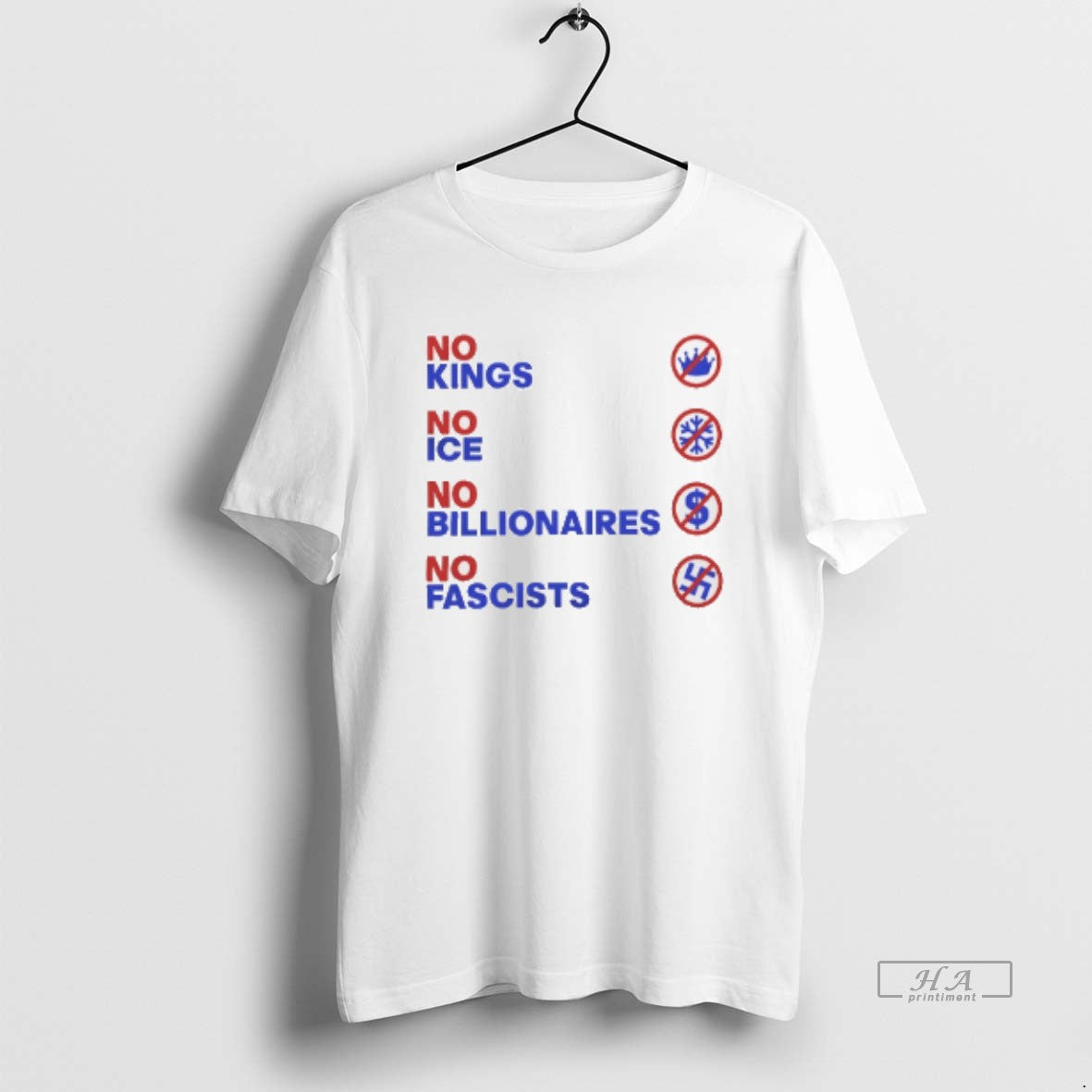 Trendy No Kings No Ice No Billionaires No Fascists