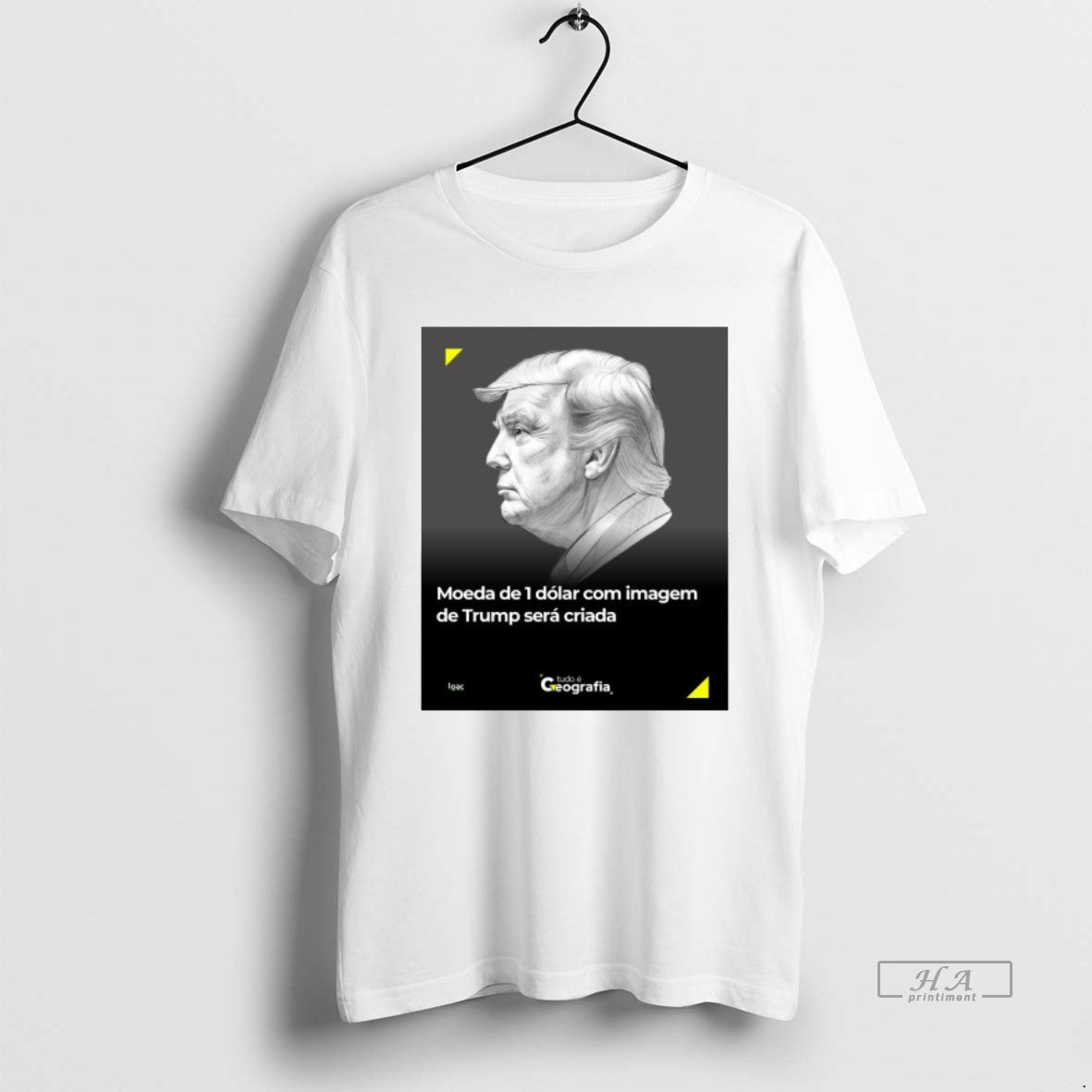 Trendy Presidente Donald Trump Moeda De 1 Dolar Com Imagem De Trump Sera Criada Tee