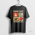 Trendy Same Shit Difference Hats Ku Klux Klan Red Maga Hat Protest