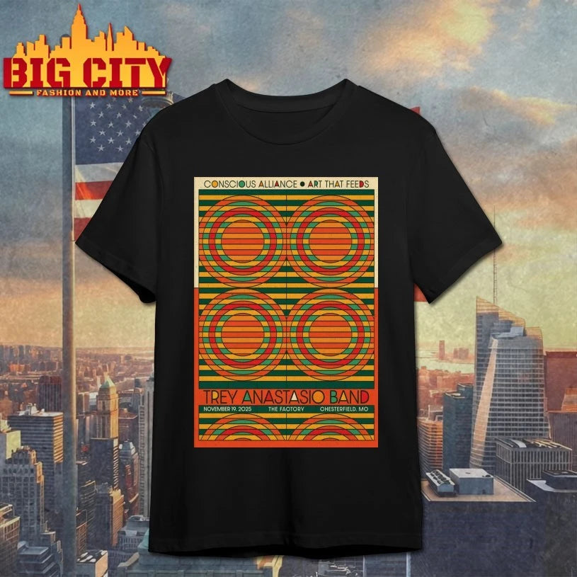 Trey Anastasio Band In Chesterfield MO On Nov 19 2025 Poster shirt