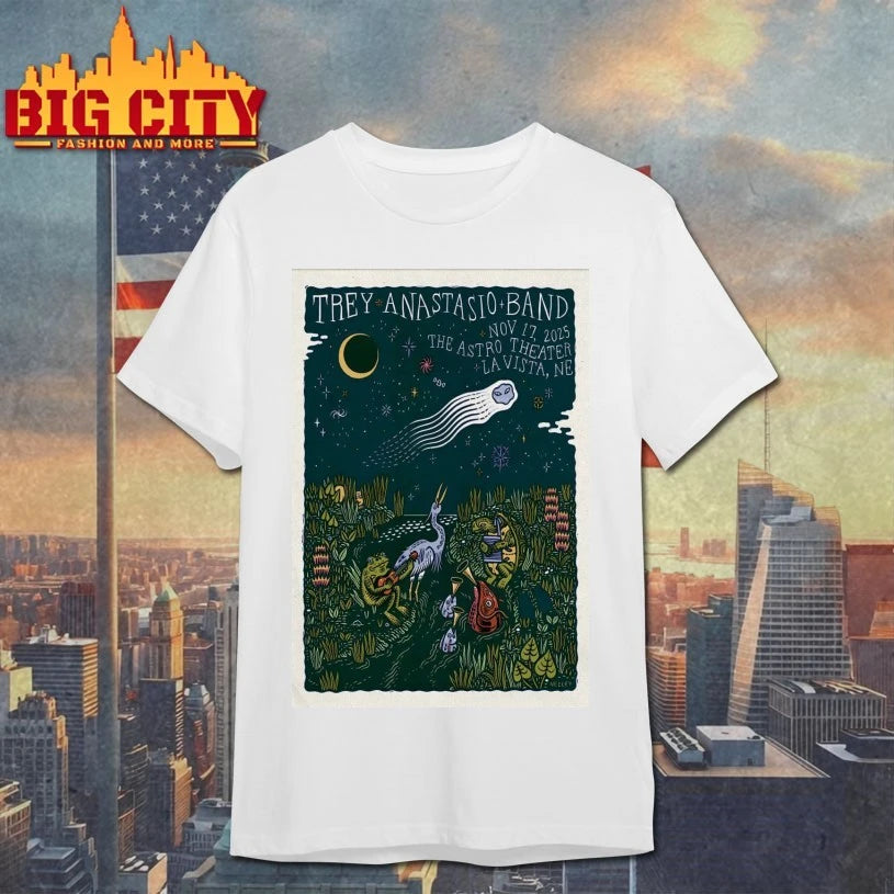 Trey Anastasio Band Nov 17 2025 In La Vista NE Poster shirt